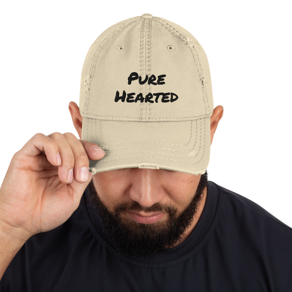 Distressed “PureHearted” Mom/ Dad YOVOY Hat