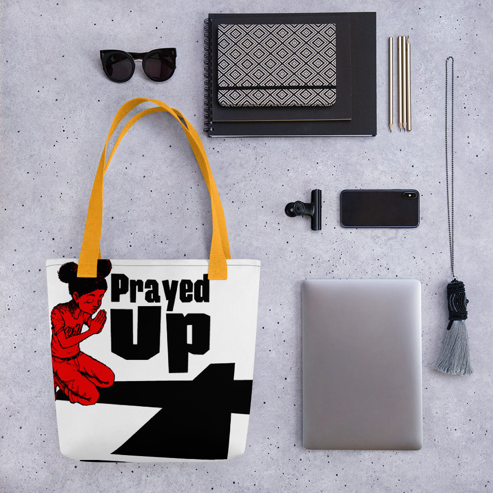 Tote “PrayedUpGirl” bag