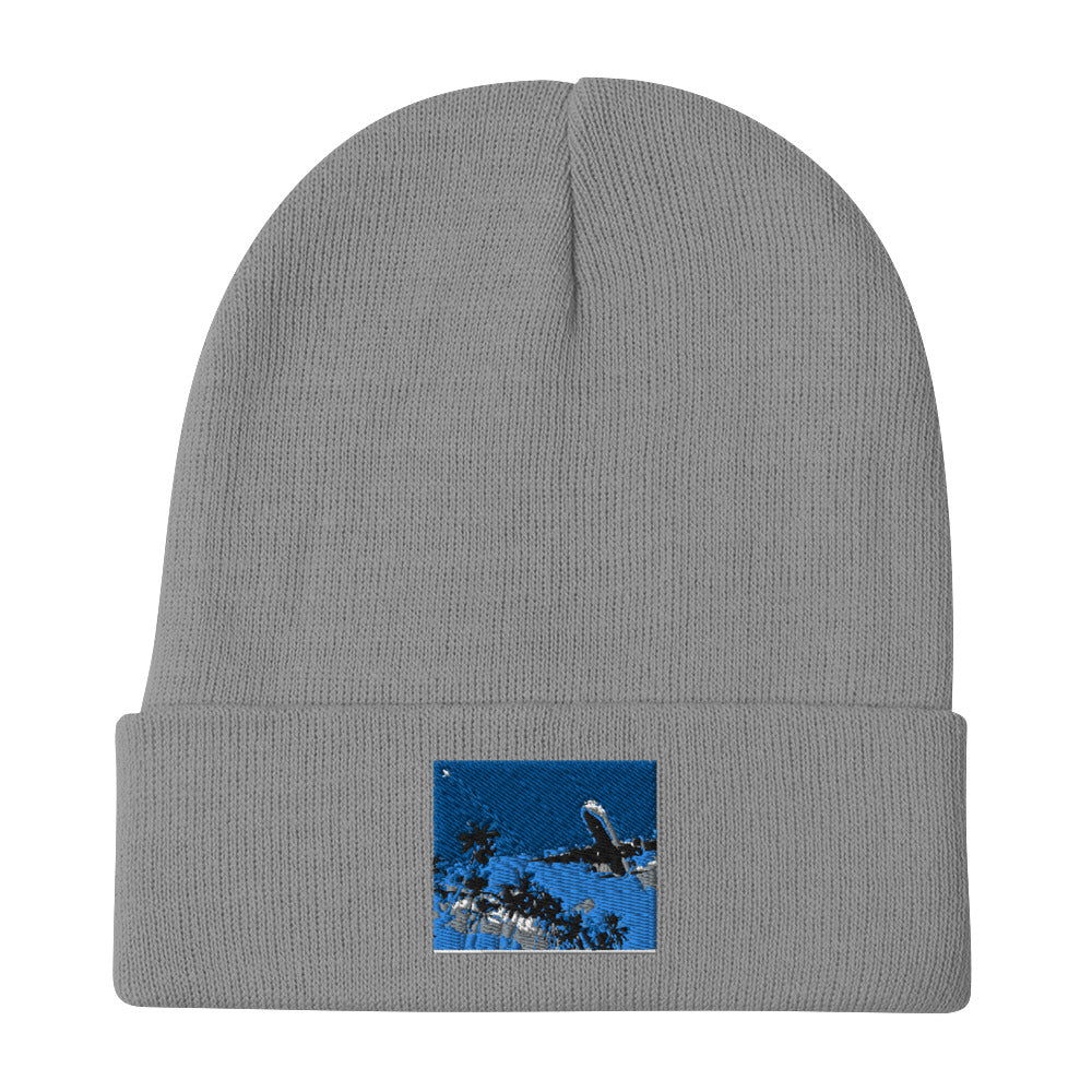 Embroidered “I GO” Flight Beanie