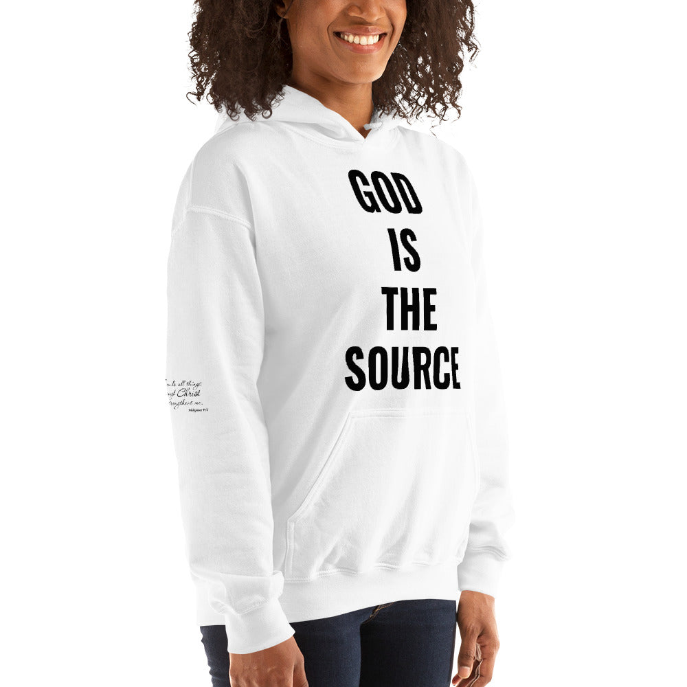 Unisex “God Is The Source” Hoodie