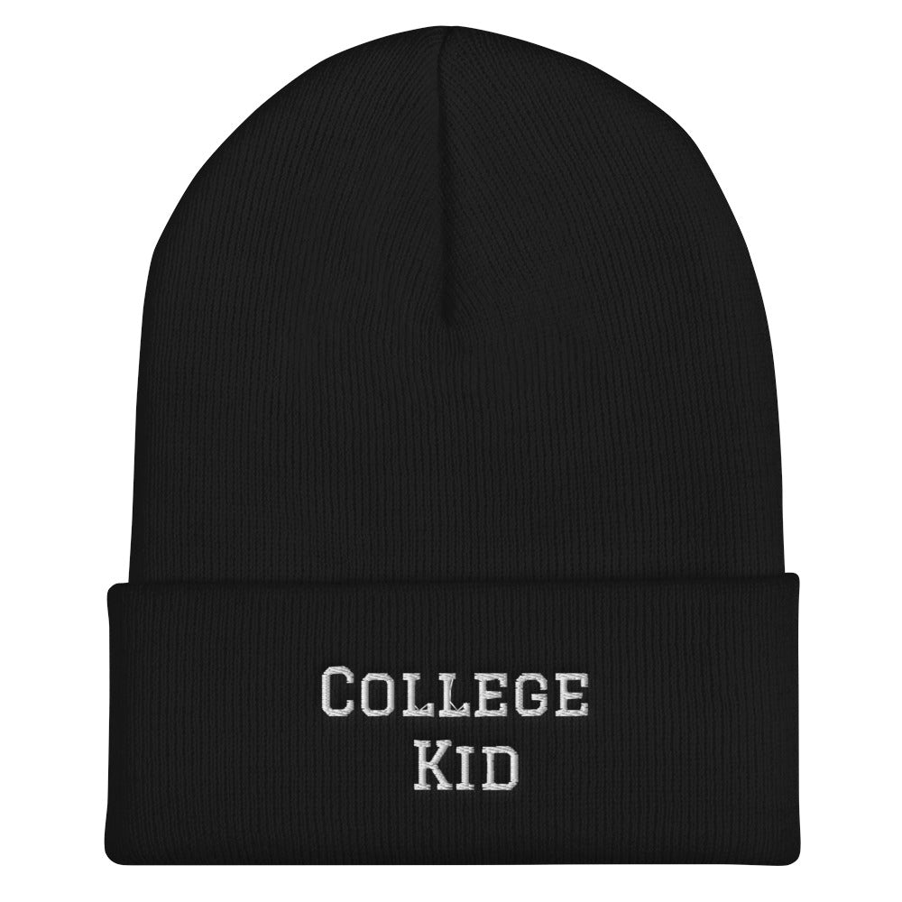 Cuffed “CollegeKid” Beanie
