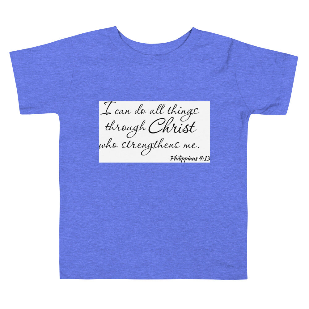 Toddler Short Sleeve “All Things” Tee