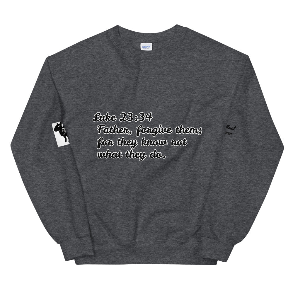 Unisex “Father Forgive” Sweatshirt