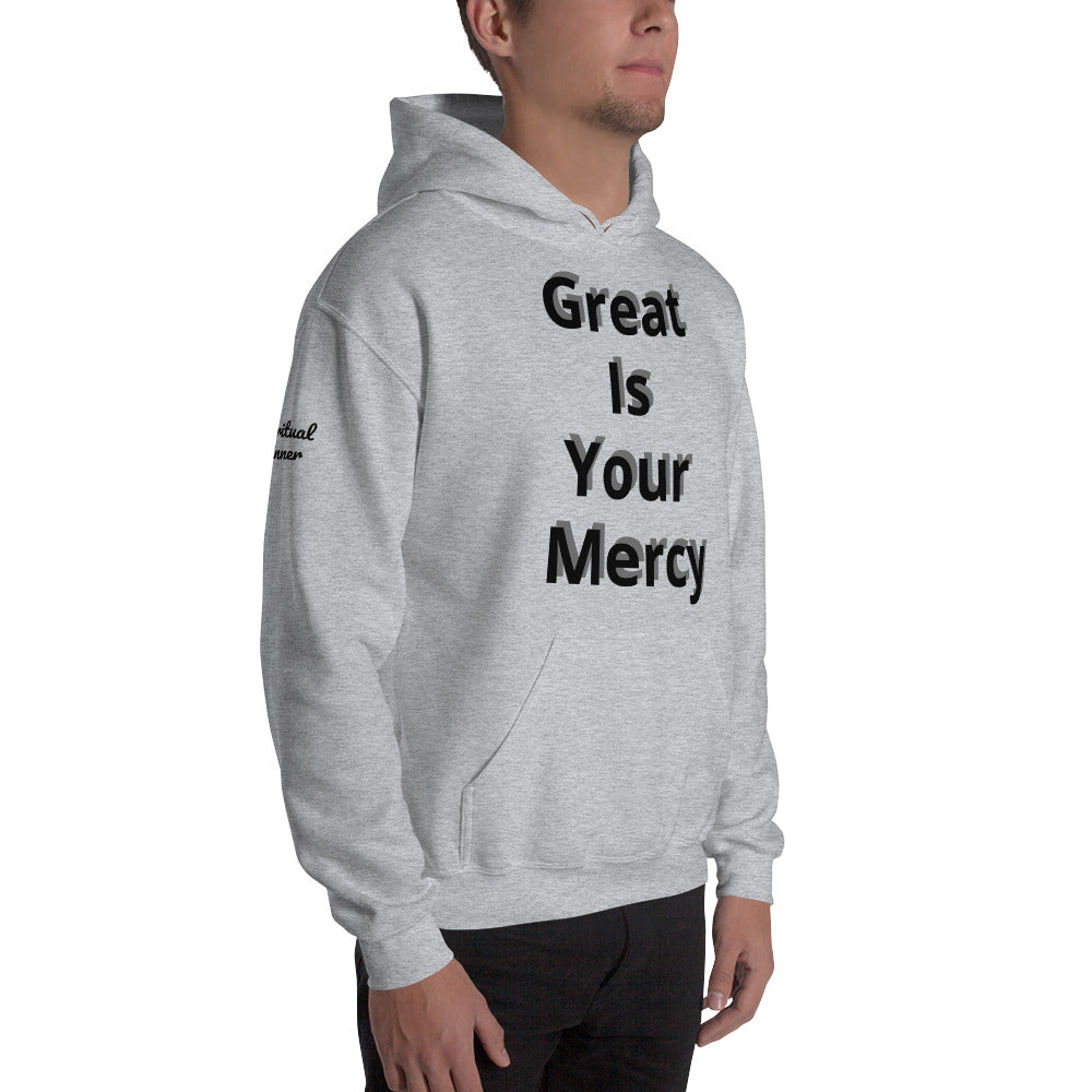 Unisex “Great is your Mercy”Hoodie