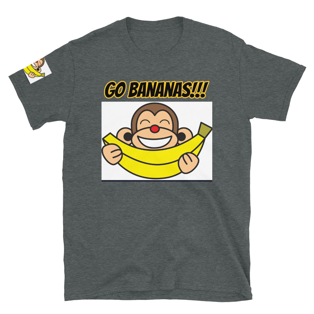 Short-Sleeve Unisex “ Go Bananas” T-Shirt