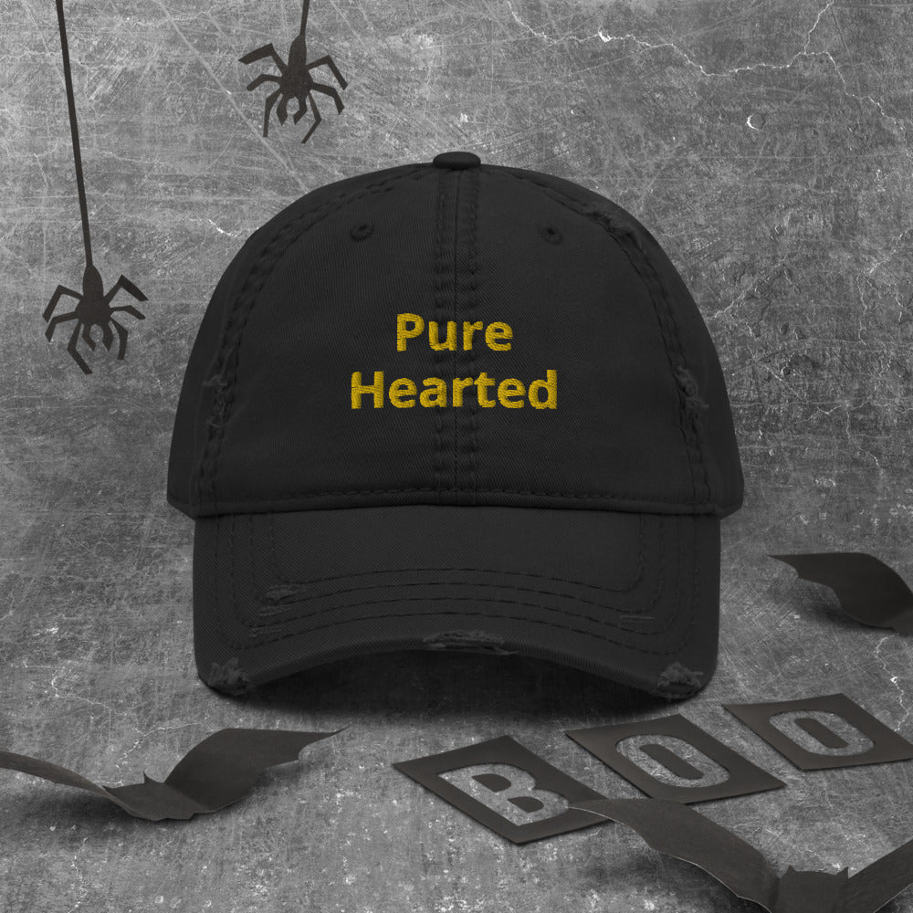 Distressed “PureHearted” Mom/ Dad YOVOY  Hat