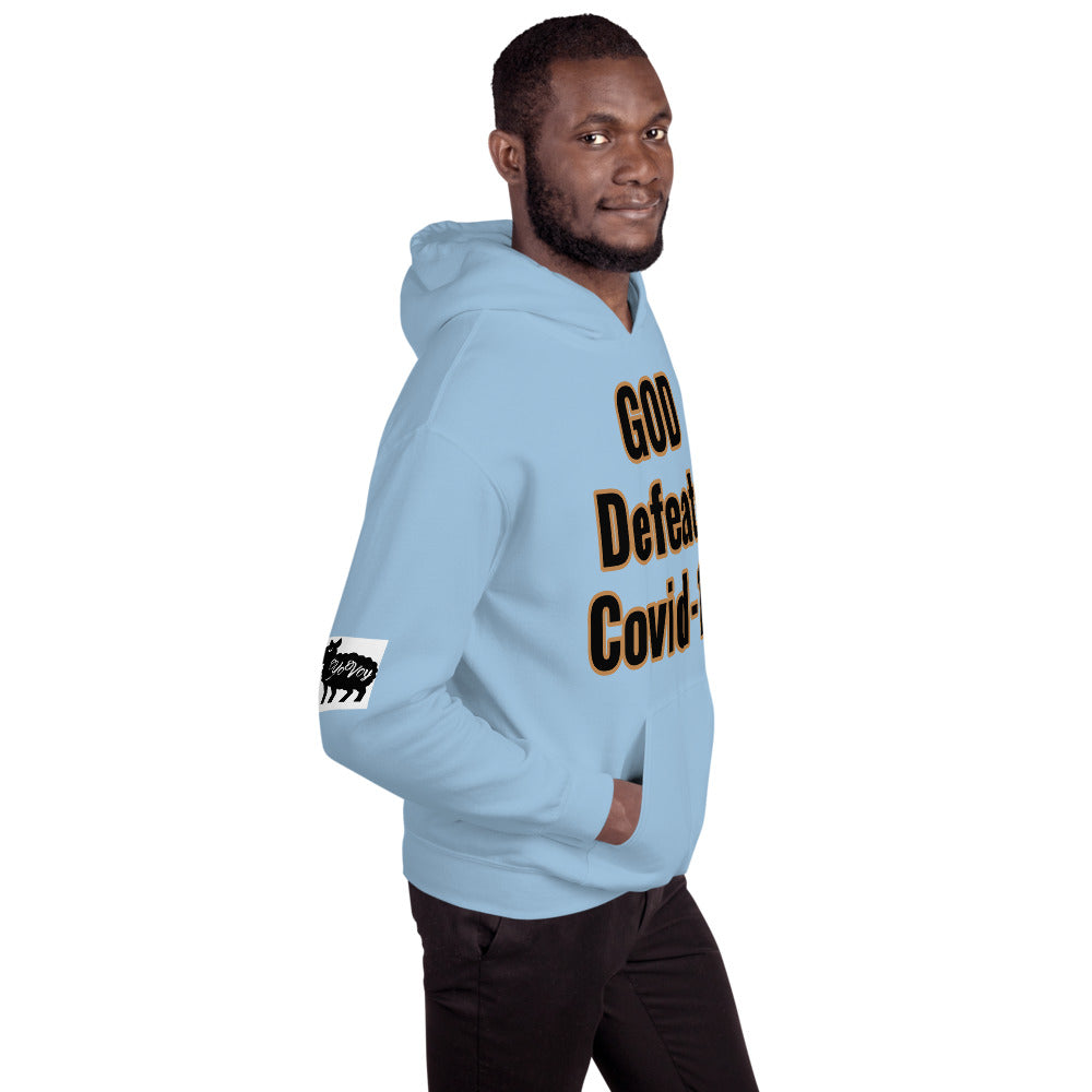 Unisex “GOD Defeats Covid-19”Hoodie