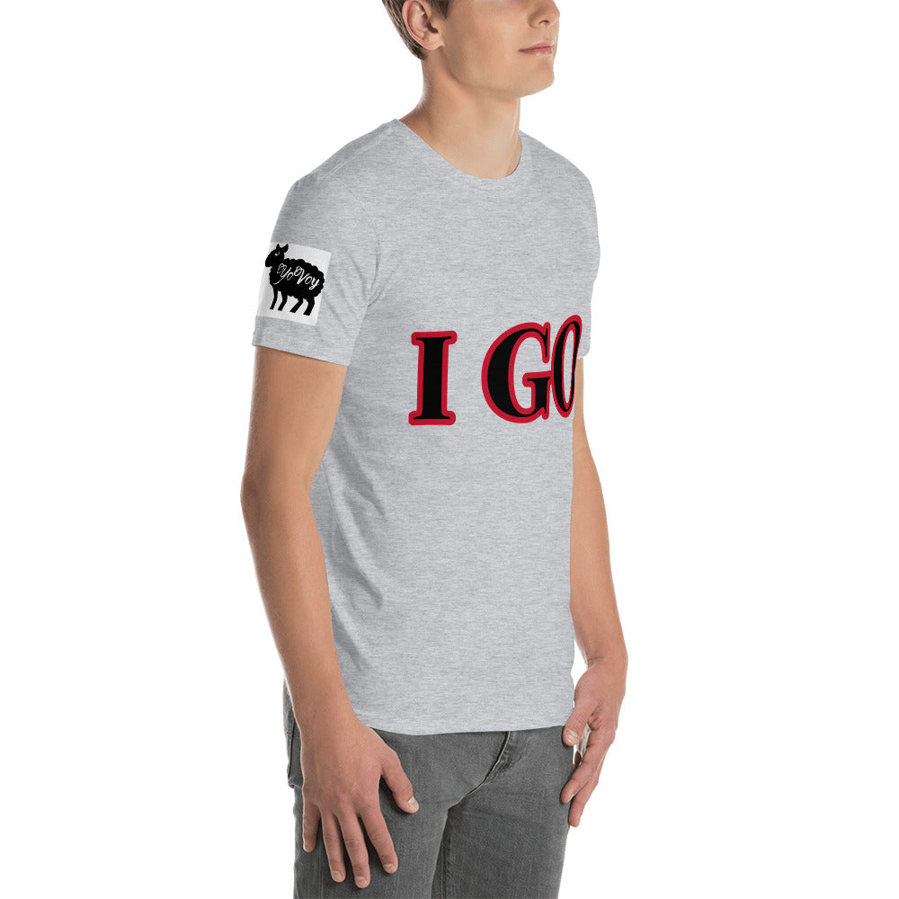 Short-Sleeve Unisex “IGO” All Gas No Brakes T-Shirt