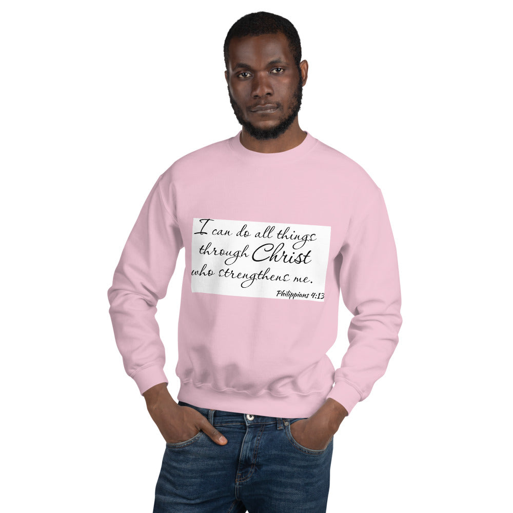 Unisex Prayed UP "All Things"  Sweatshirt
