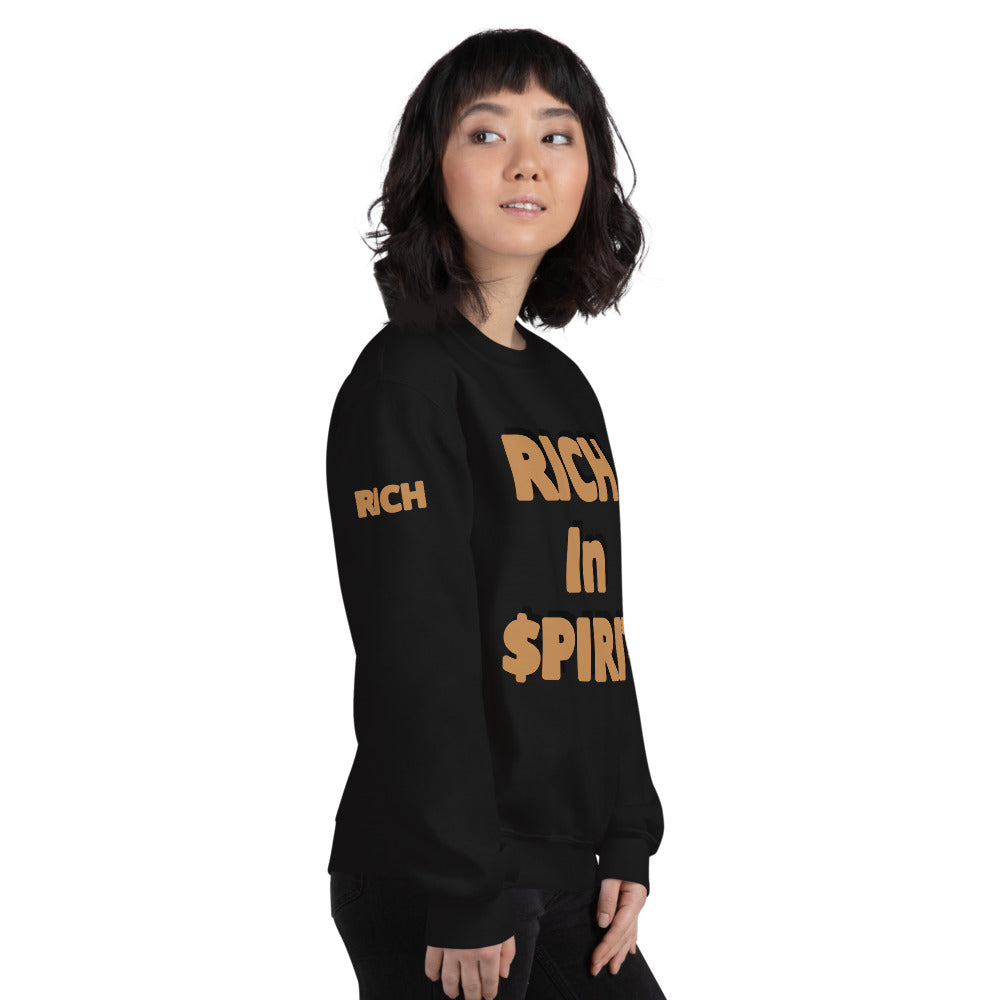 Unisex “Rich in Spirit” Sweatshirt
