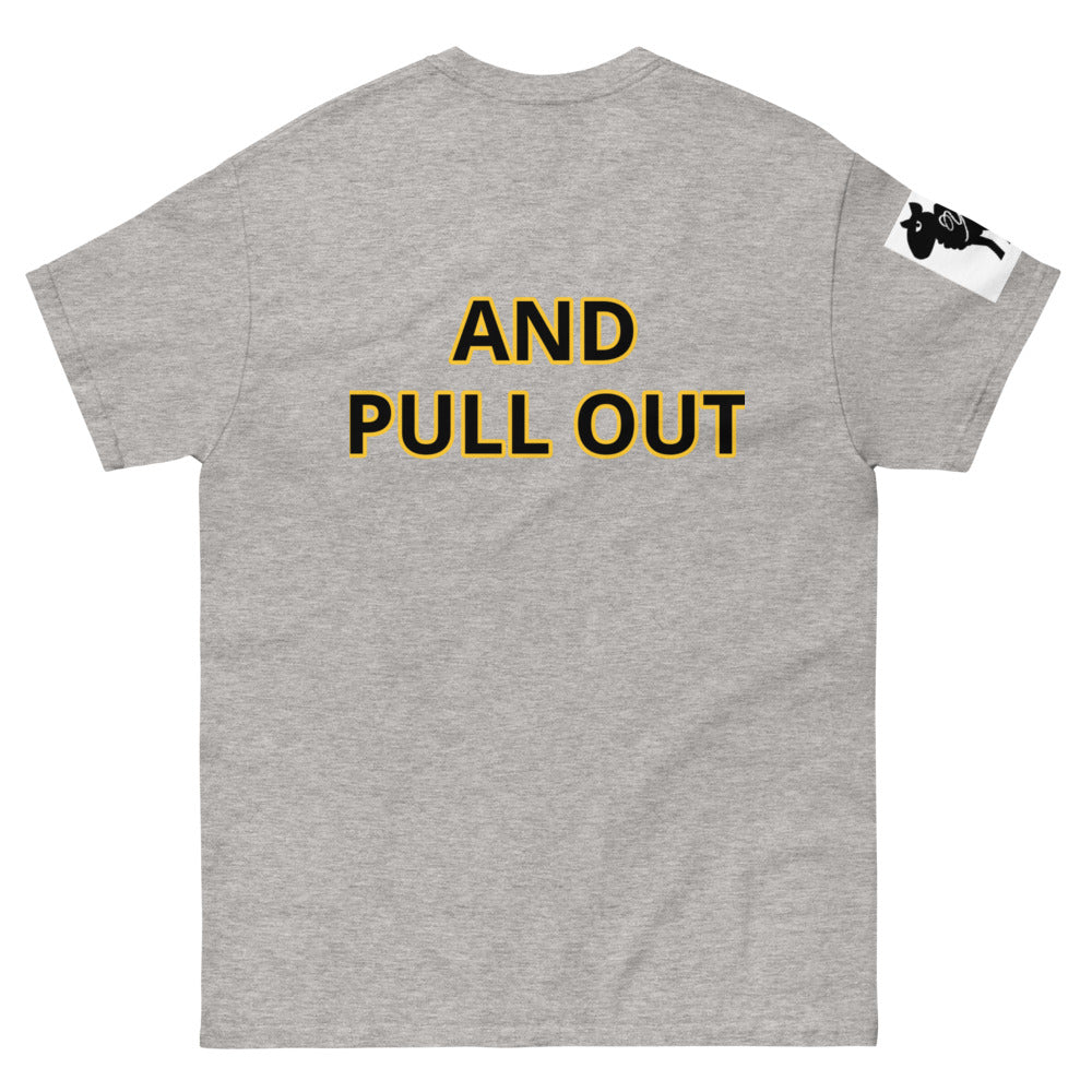 Men's heavyweight “Just Pull Up”  tee