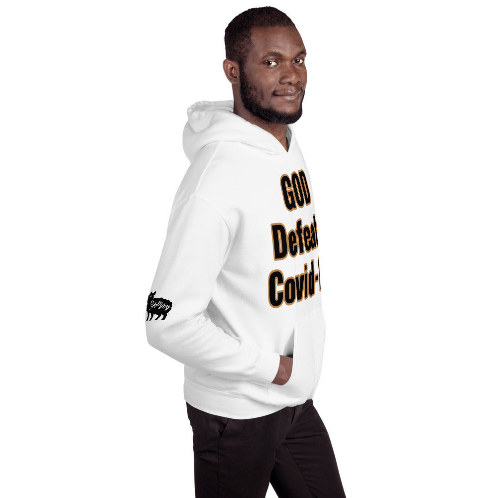 Unisex “GOD Defeats Covid-19”Hoodie
