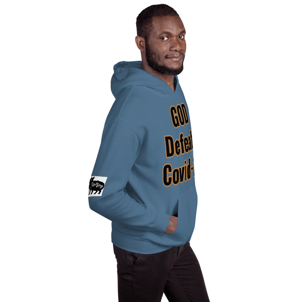 Unisex “GOD Defeats Covid-19”Hoodie