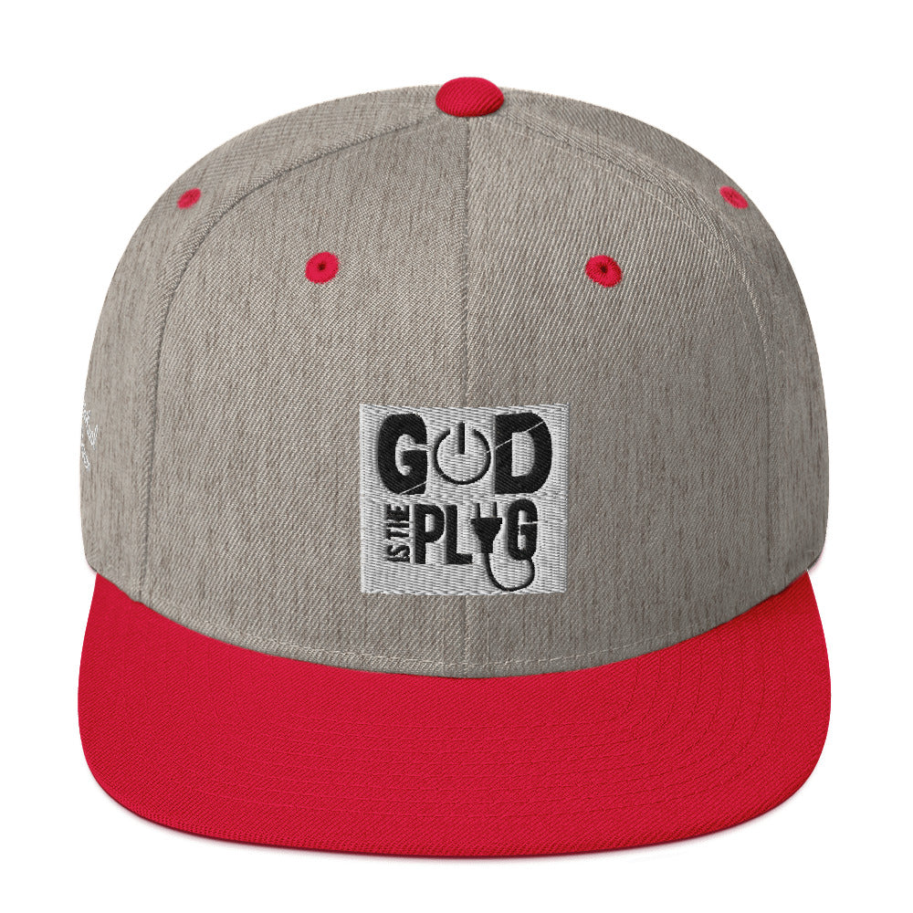 Snapback “God is the Plug” Hat