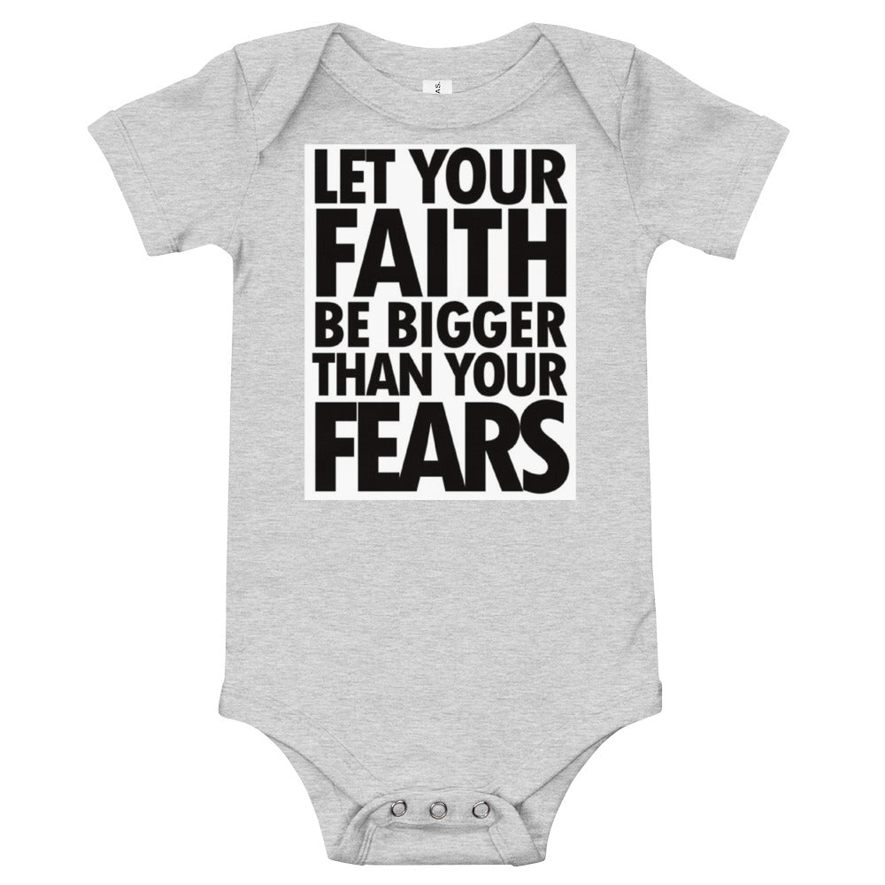 “Faith Vs Fear” Onesie
