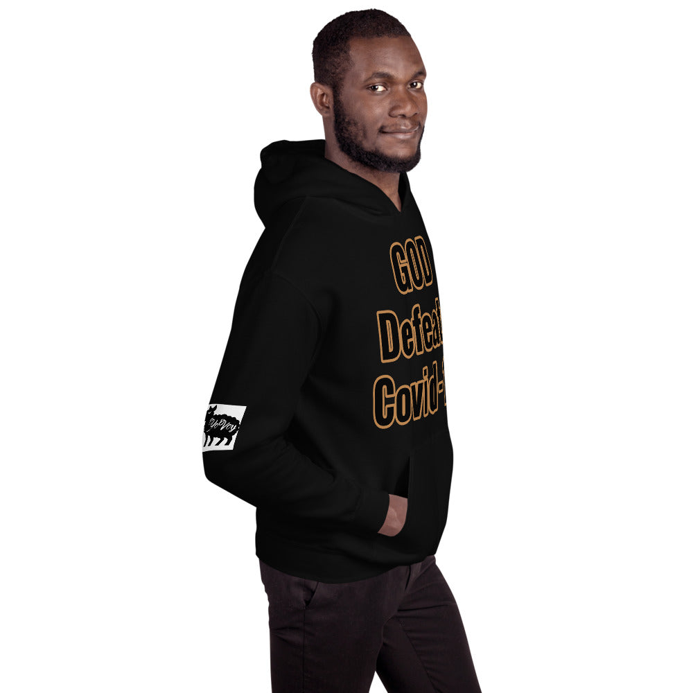 Unisex “GOD Defeats Covid-19”Hoodie