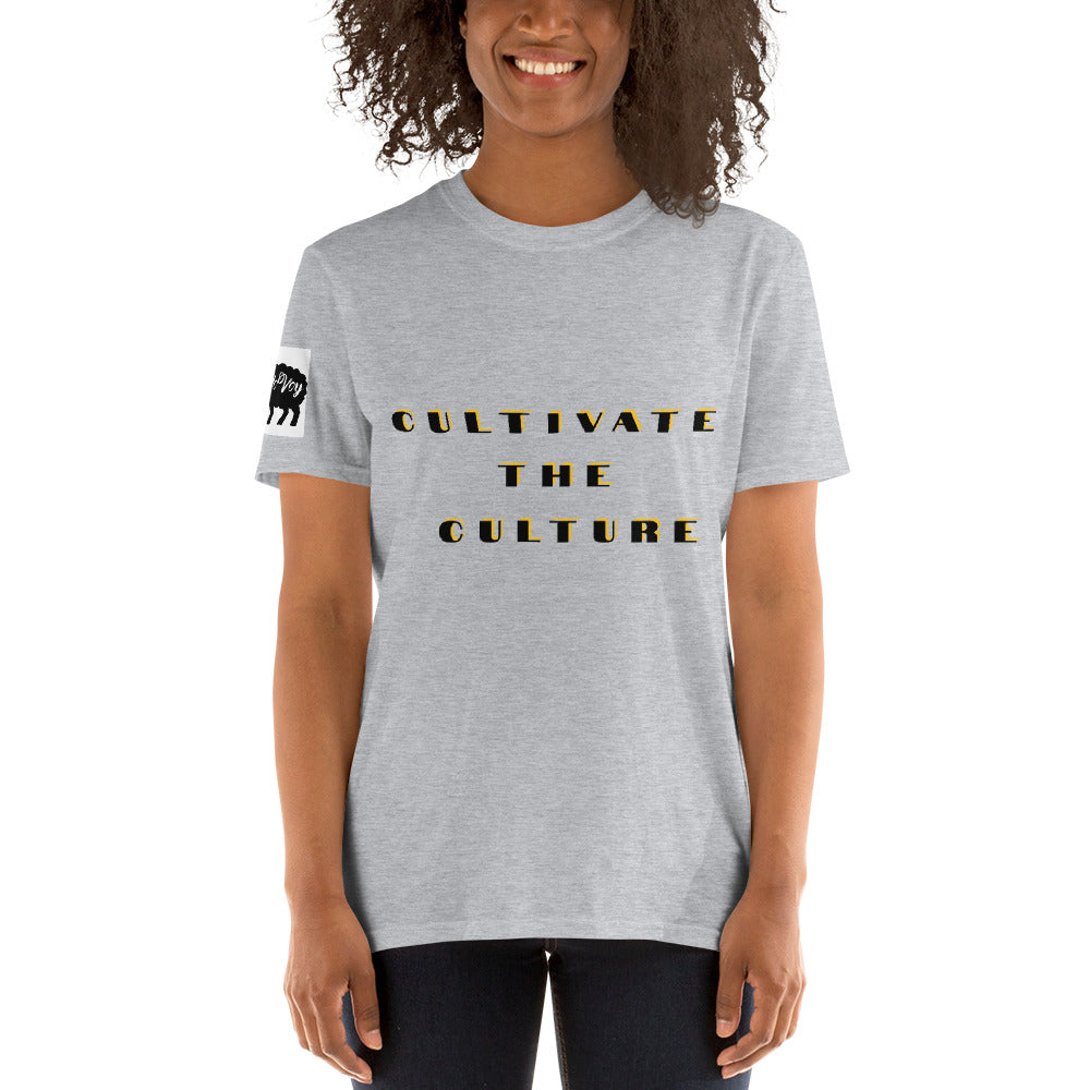 Short-Sleeve Unisex “Cultivate The Culture” T-Shirt