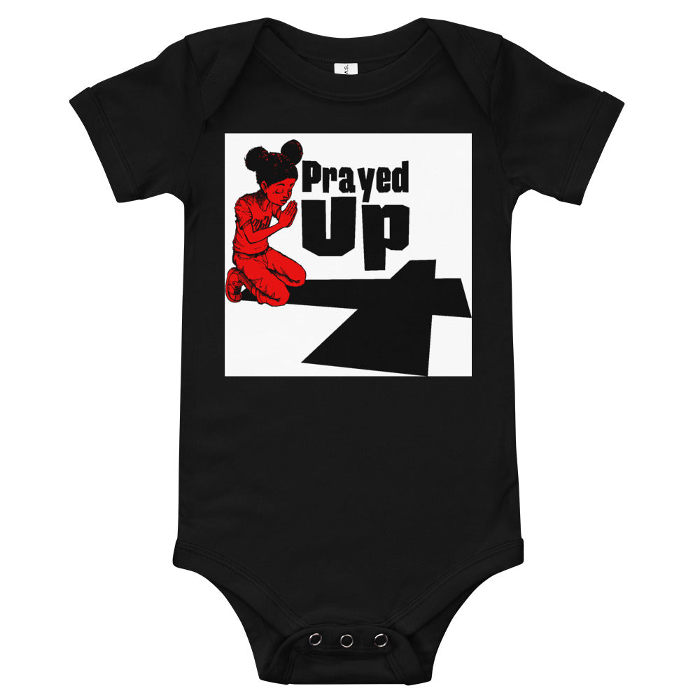 YOVOY“PrayedUp” girl onesie