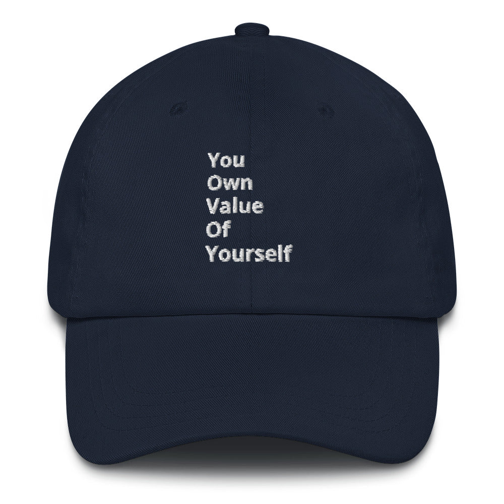 “YouOwnValueOfYourself” Mom/Dad hat