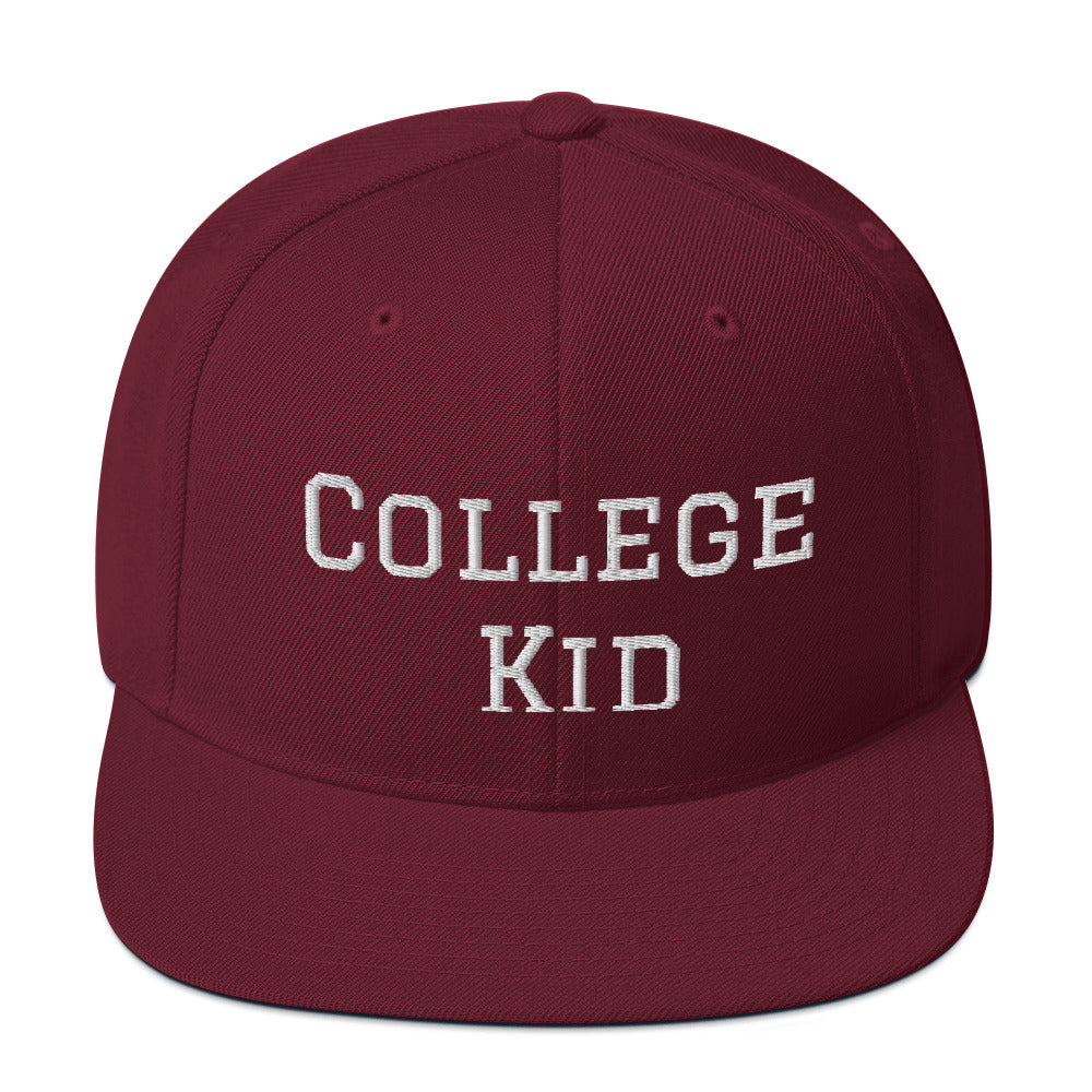 Snapback “CollegeKid” Hat