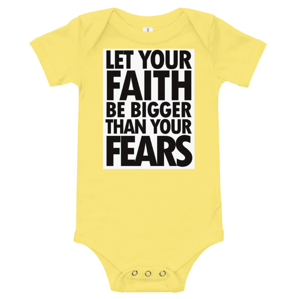 “Faith Vs Fear” Onesie