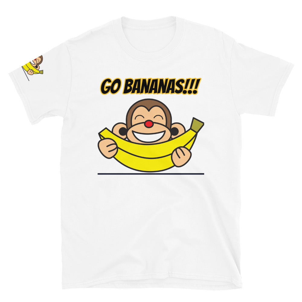 Short-Sleeve Unisex “ Go Bananas” T-Shirt