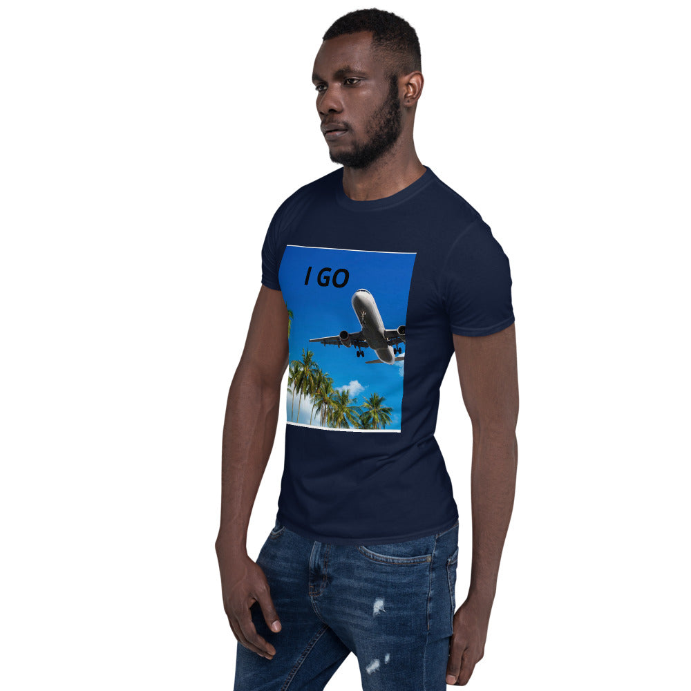 Short-Sleeve”IGO Flight”  Unisex T-Shirt