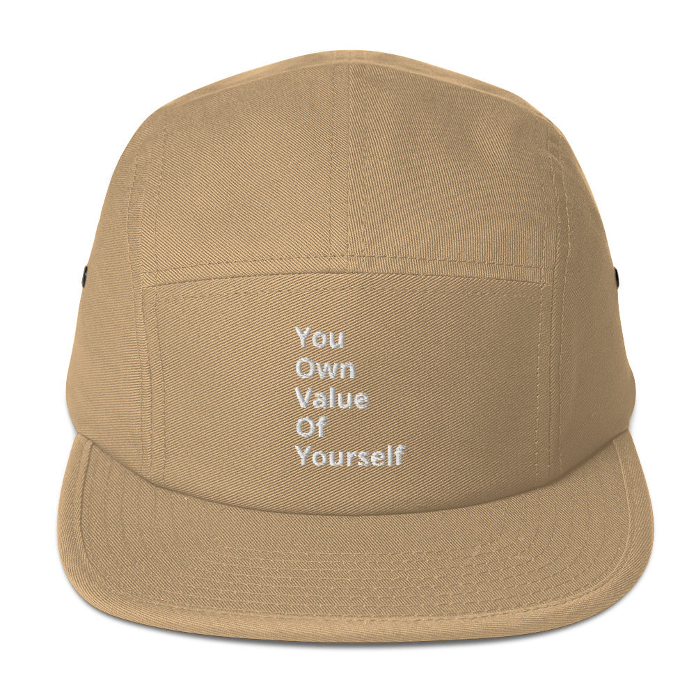 “YouOwnValueOfYourself” Panel Cap