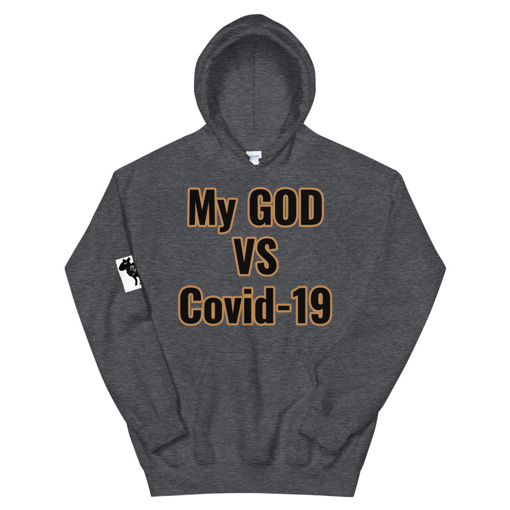 Unisex “My GOD vs Covid-19” Hoodie