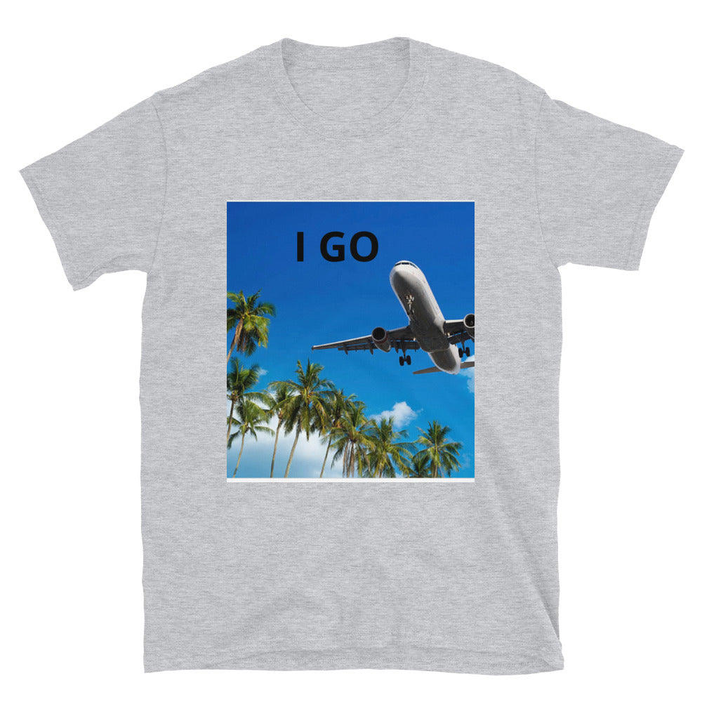 Short-Sleeve”IGO Flight”  Unisex T-Shirt