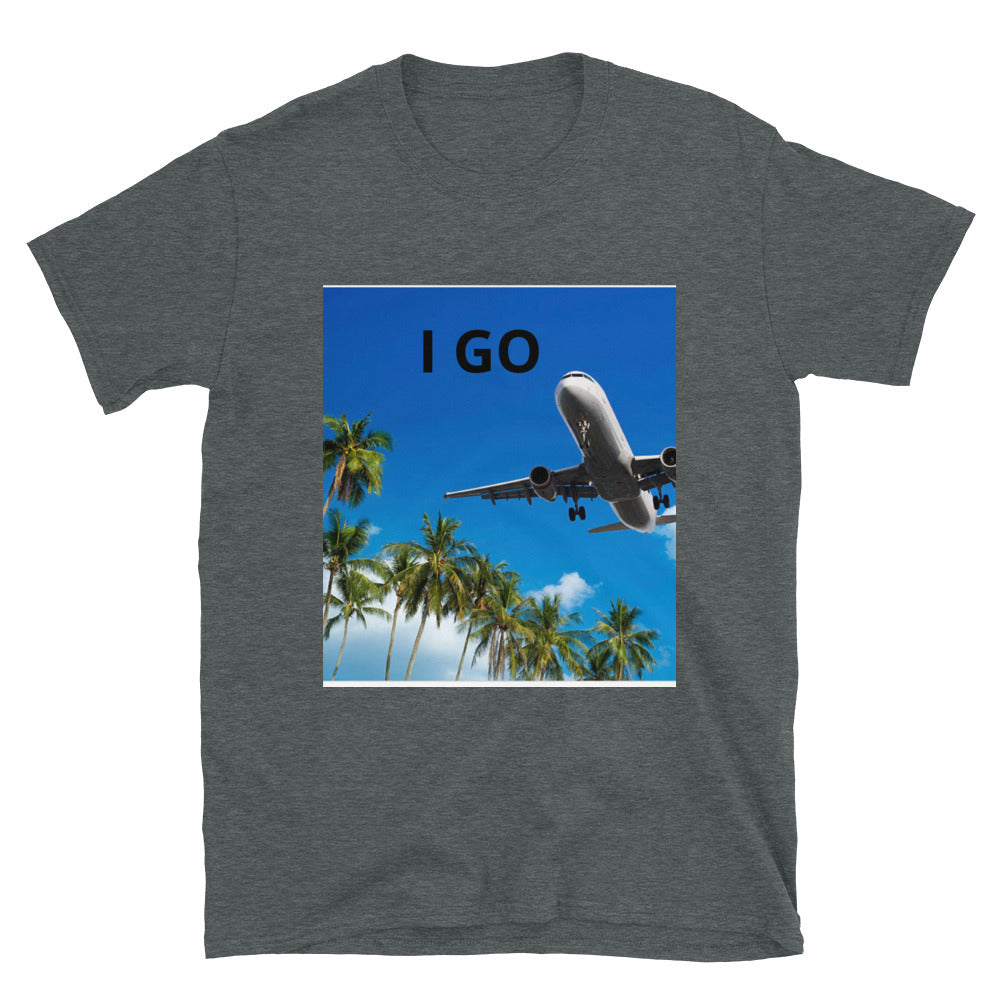 Short-Sleeve”IGO Flight”  Unisex T-Shirt