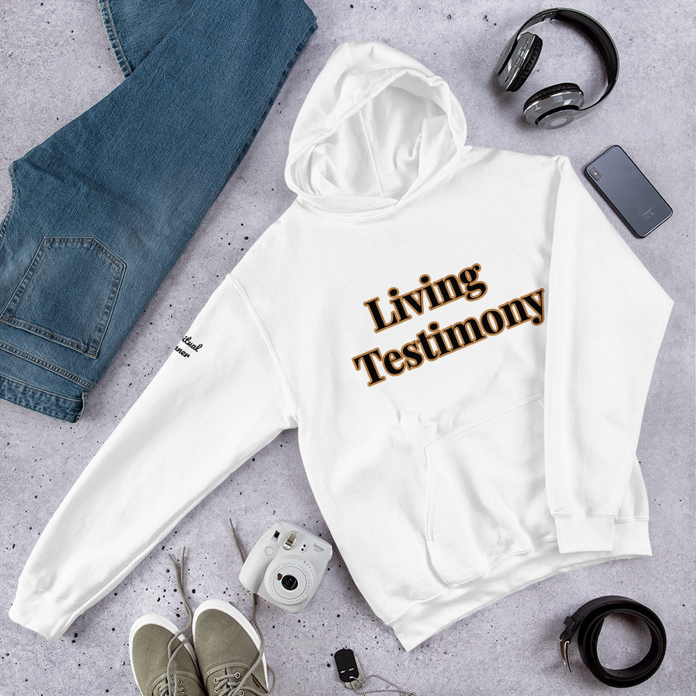 Unisex “Living Testimony” Hoodie