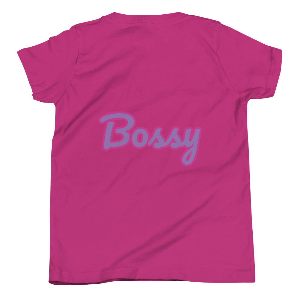 Youth Short Sleeve “JeVais Bossy” T-Shirt