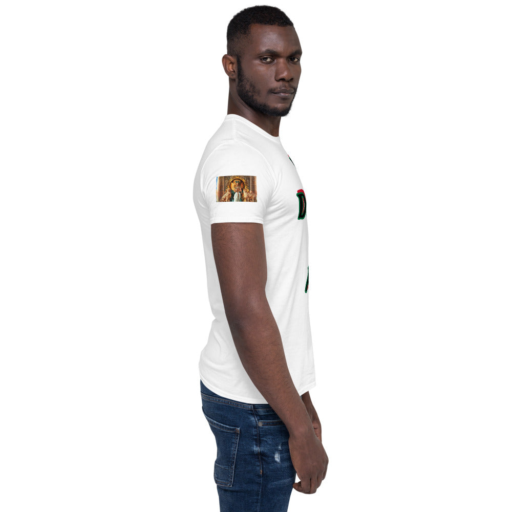 Short-Sleeve Unisex “We deserve 40 acres” T-Shirt