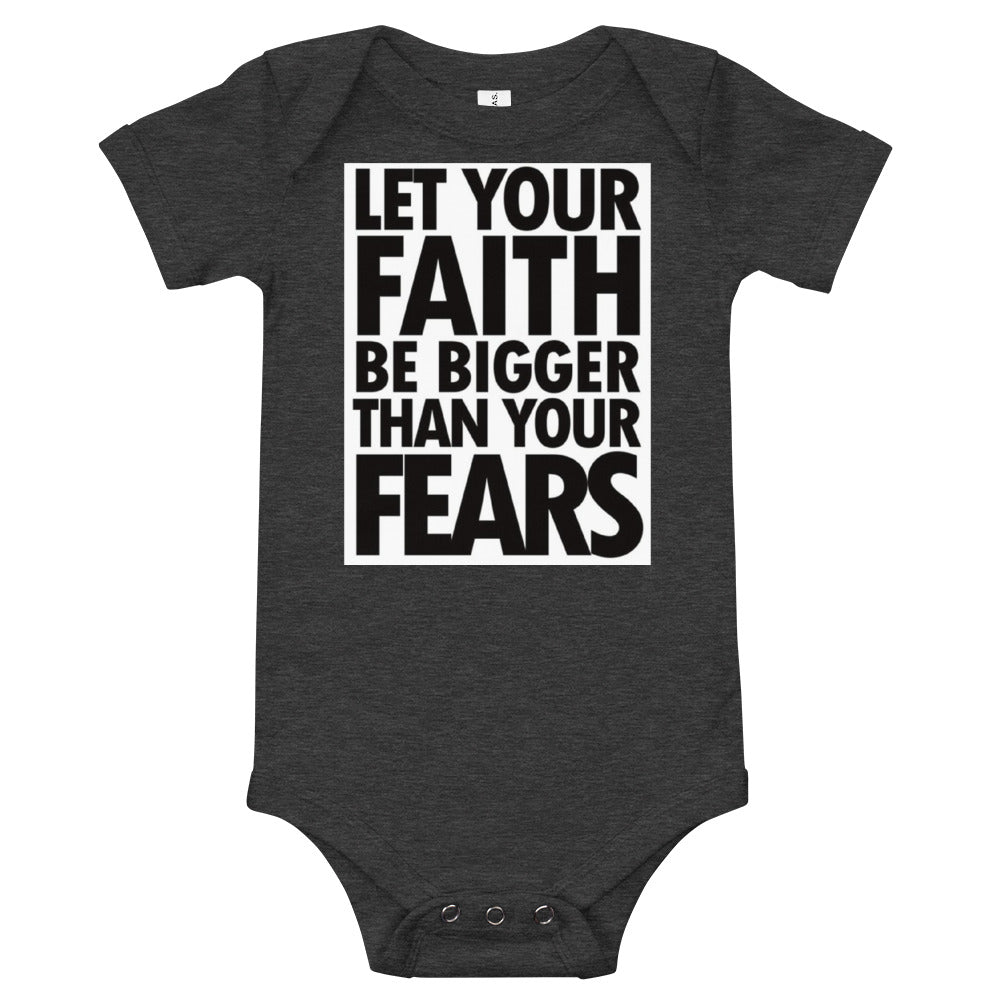 “Faith Vs Fear” Onesie