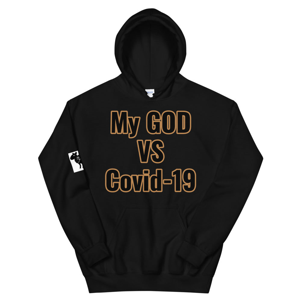 Unisex “My GOD vs Covid-19” Hoodie