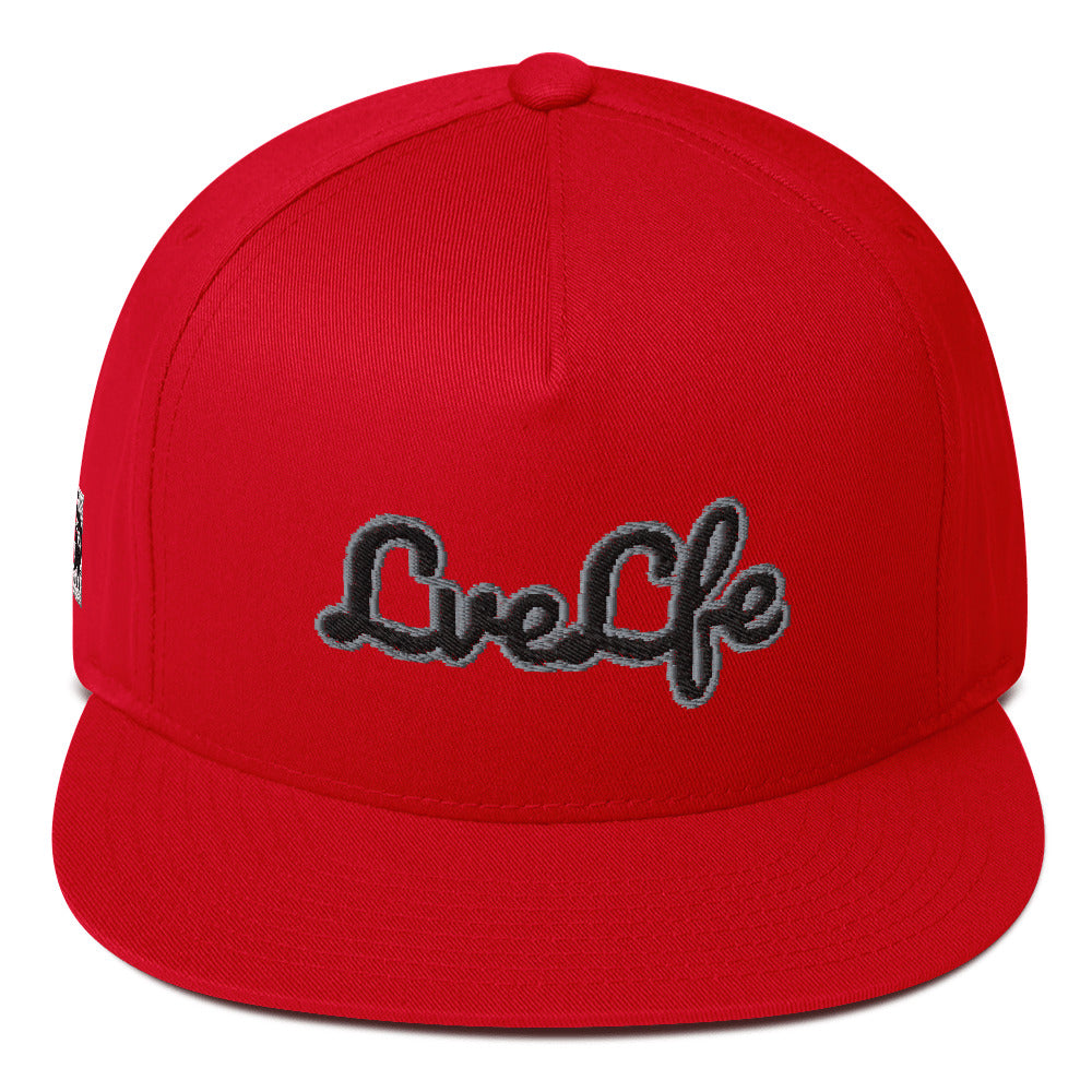 Flat “LVE LFE”  Cap
