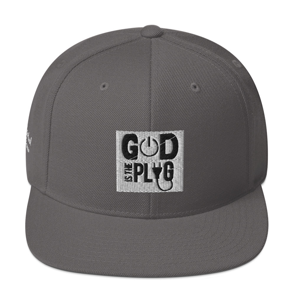 Snapback “God is the Plug” Hat