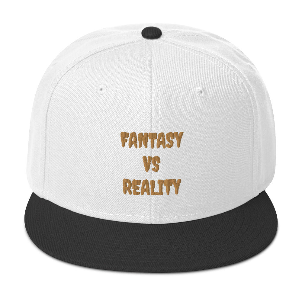 Snapback “FANTASY VS REALITY”Hat