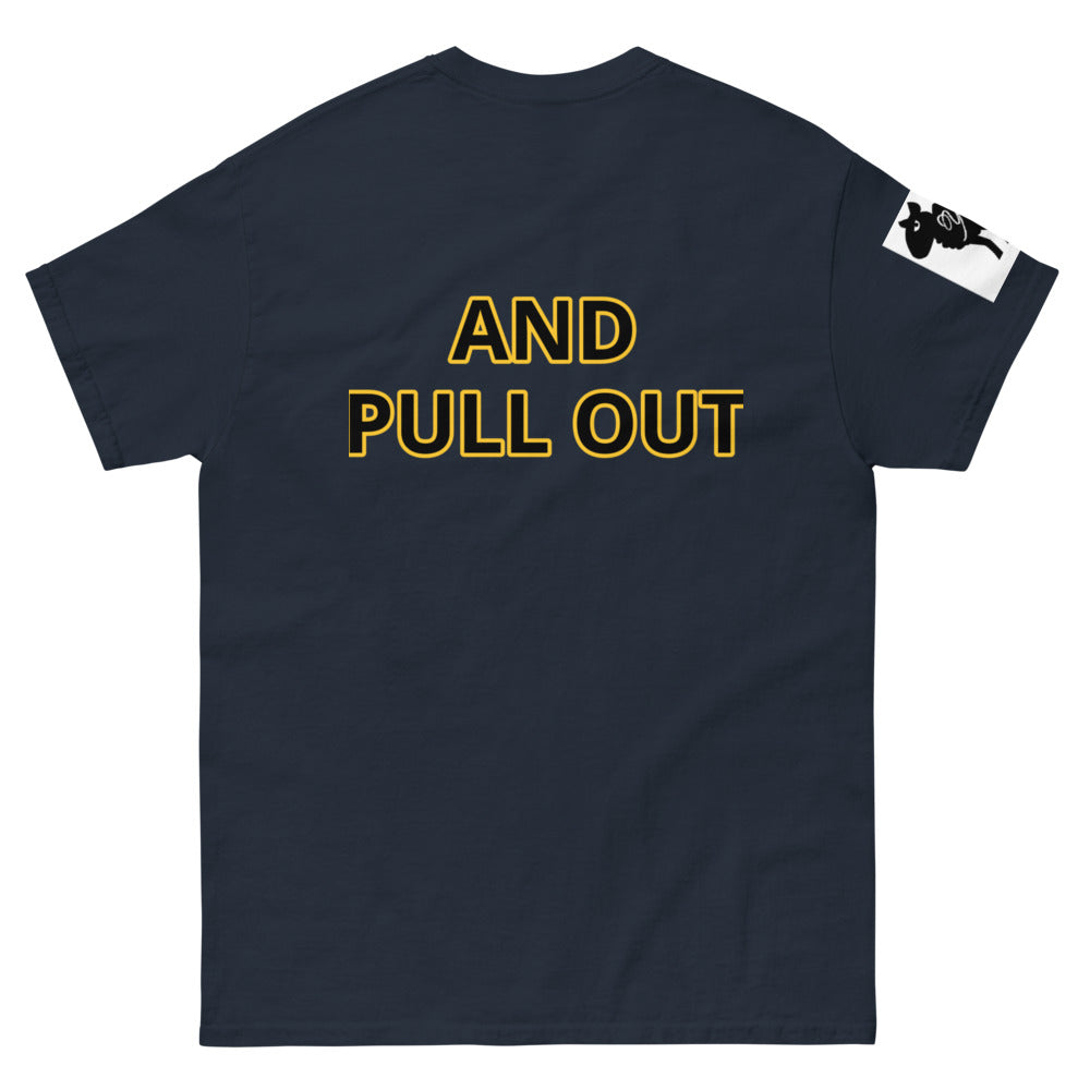 Men's heavyweight “Just Pull Up”  tee
