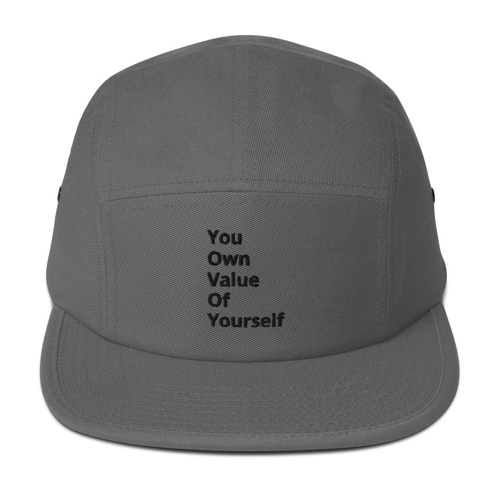 “YouOwnValueOfYourself” Panel Cap
