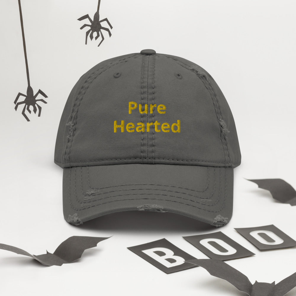 Distressed “PureHearted” Mom/ Dad YOVOY  Hat