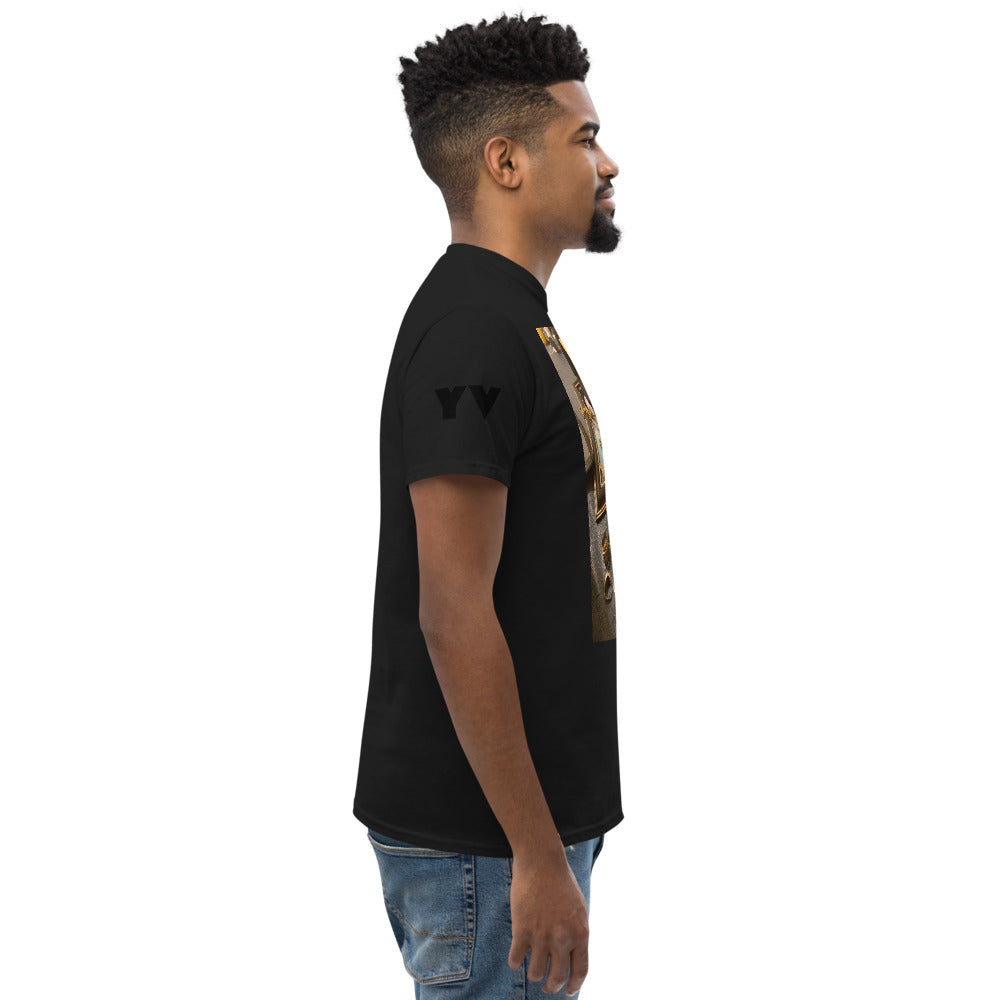 Men's heavyweight “YOVOY” Gold tee
