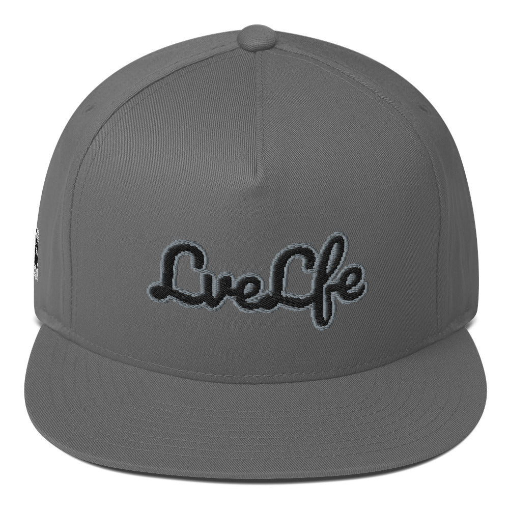 Flat “LVE LFE”  Cap