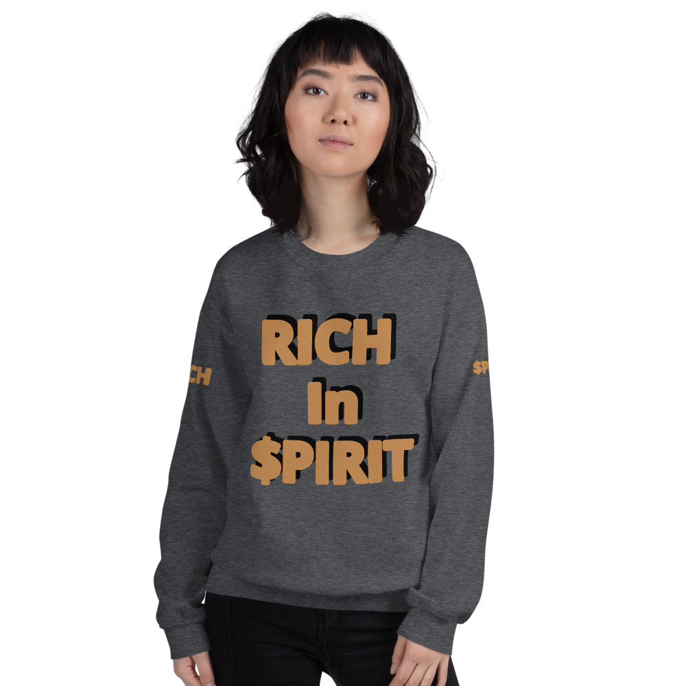 Unisex “Rich in Spirit” Sweatshirt