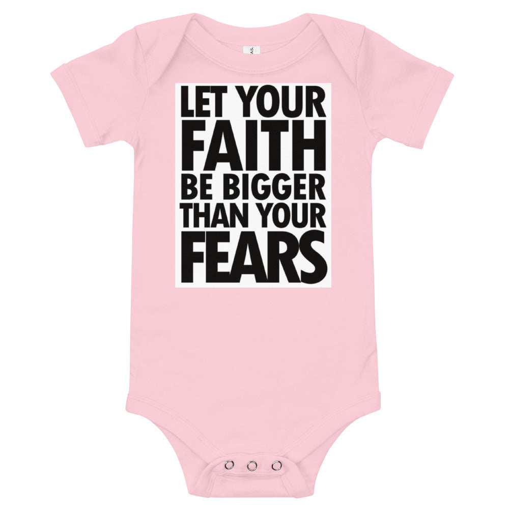 “Faith Vs Fear” Onesie