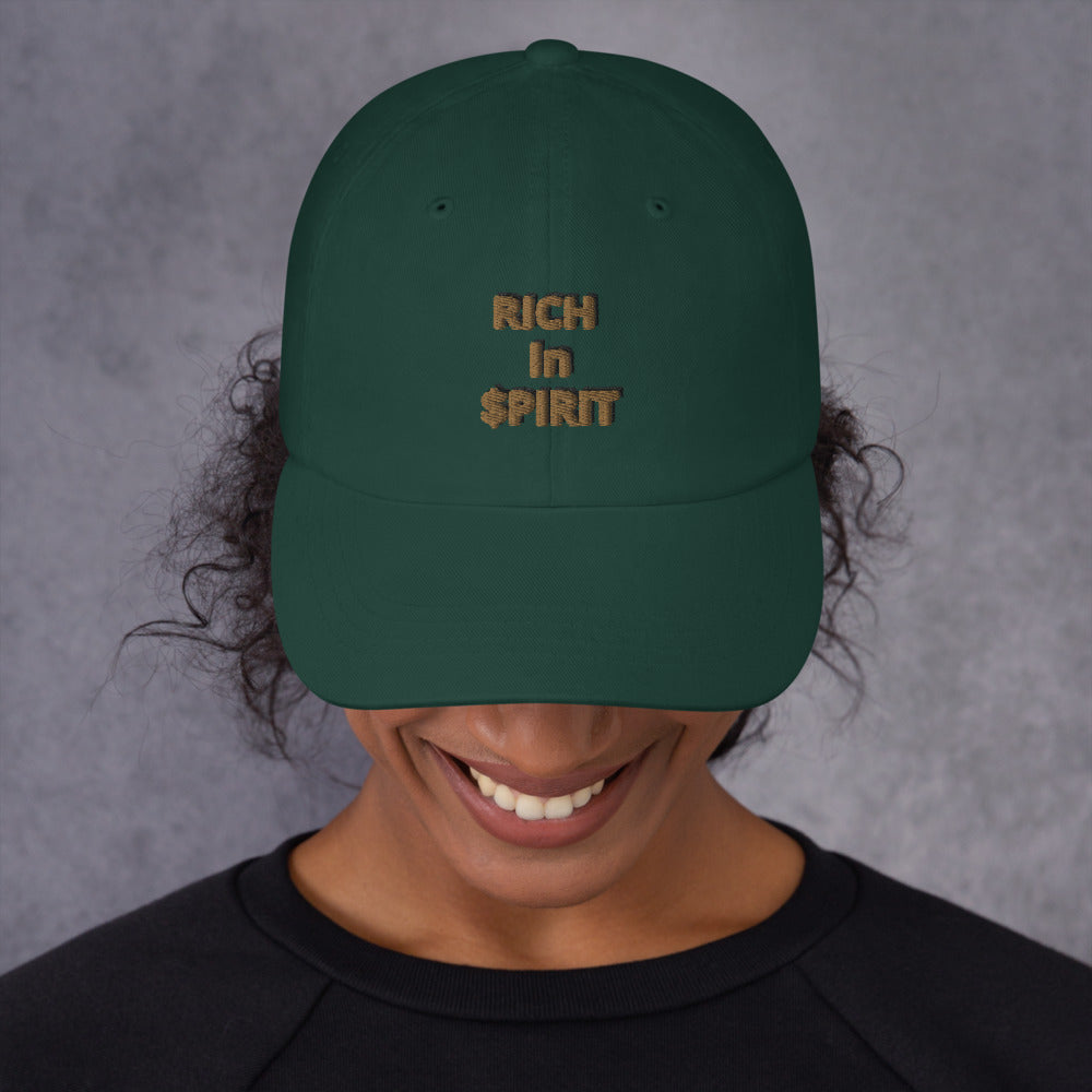 “Rich in Spirit” Dad hat