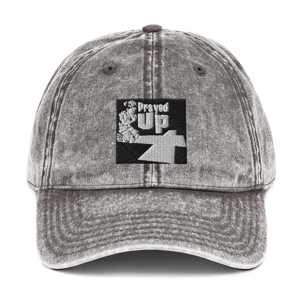 Vintage Cotton “Prayed Up” boy Dad Cap