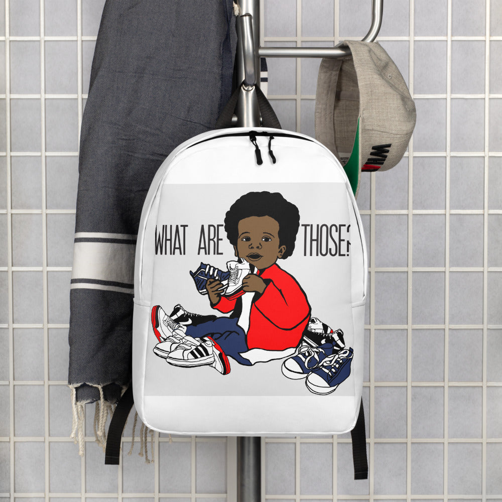 Minimalist “WhatAreThose” Backpack