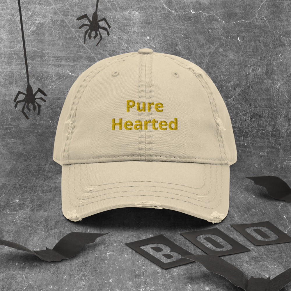 Distressed “PureHearted” Mom/ Dad YOVOY  Hat